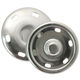Union Knopf Metal push button 30mm | 82-silver