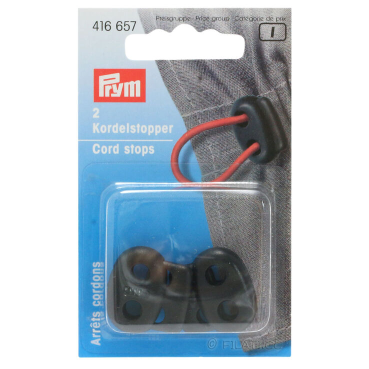 Prym Cord stops 23mm | 657-black