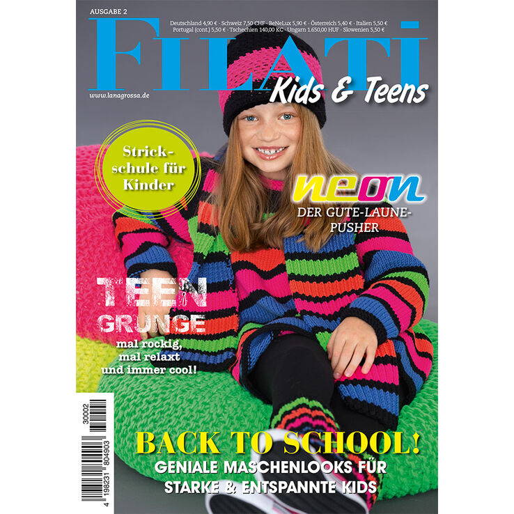 FILATI Kids & Teens No. 2 - German Edition from Lana Grossa
