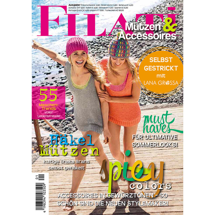 FILATI Mützen & Accessoires No. 1 - German Edition from Lana Grossa