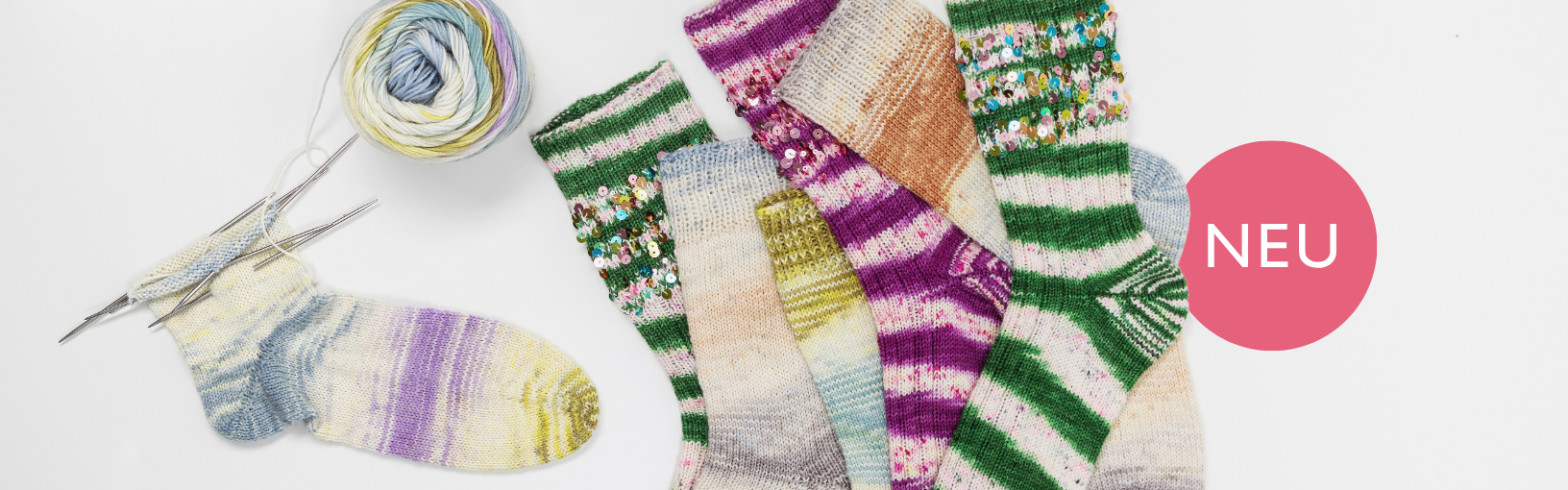 Exclusive to FILATI: Hand-dyed yarns in a new design NEW: Hand-dyed Classics