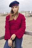 Lana Grossa ARNA PULLOVER WITH BOBBLES AND CABLES Superbingo