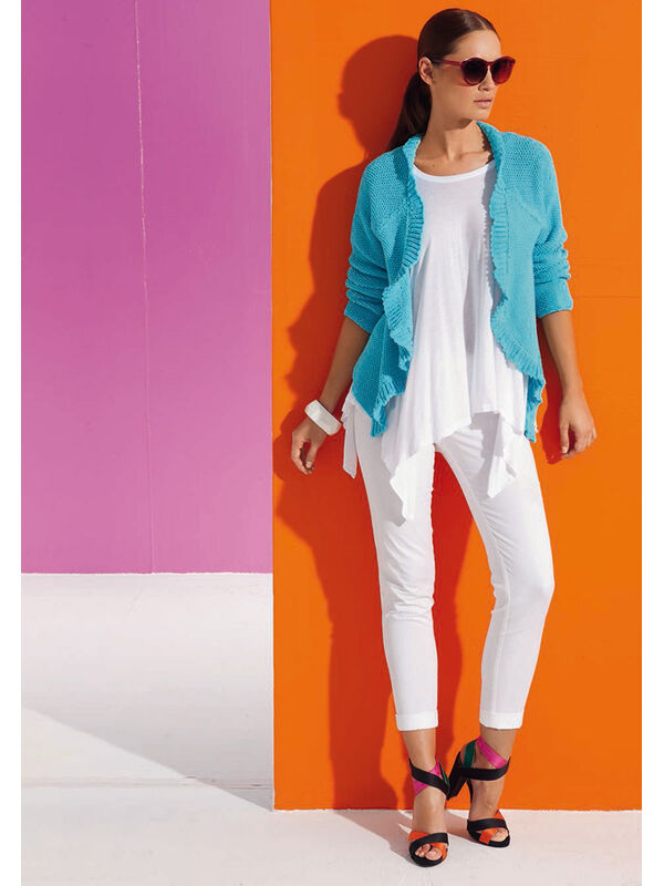 Lana Grossa Raglan Cardigan ELASTICO