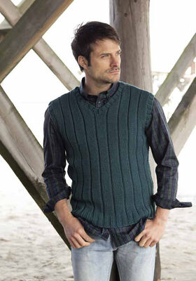 MEN´S VEST Bingo from Lana Grossa