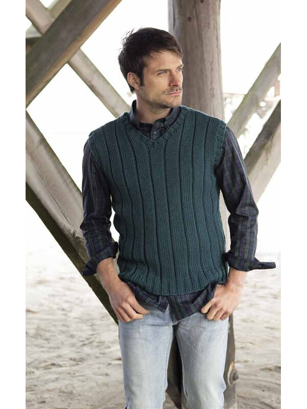 Lana Grossa MEN´S VEST Bingo