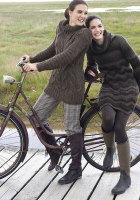 Cable Sweater ALTA MODA ALPACA from Lana Grossa