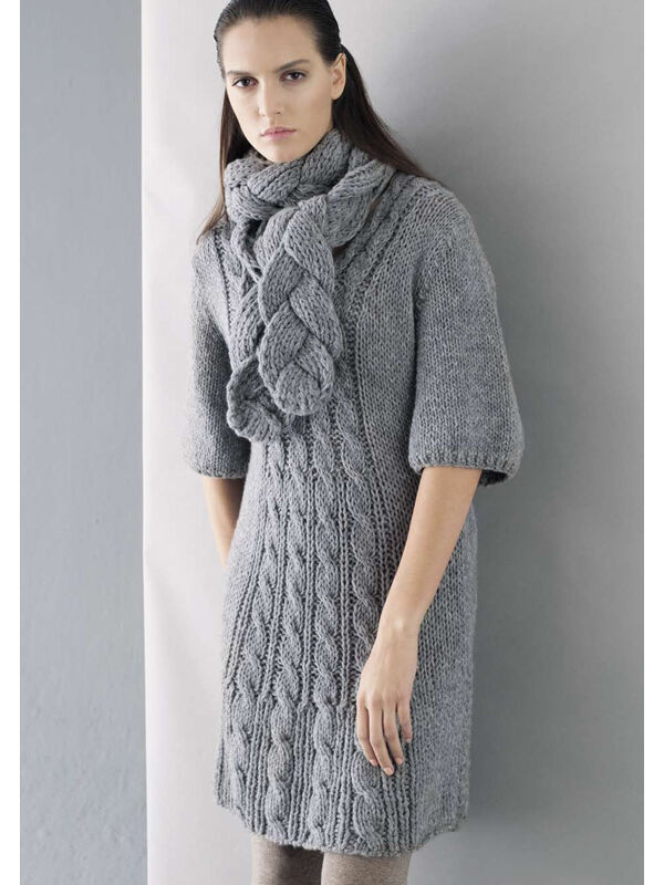 Lana Grossa SCARF Alta Moda Alpaca