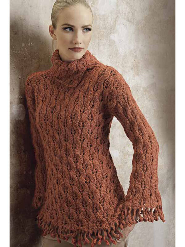 Lana Grossa Lace Sweater ALTA MODA ALPACA
