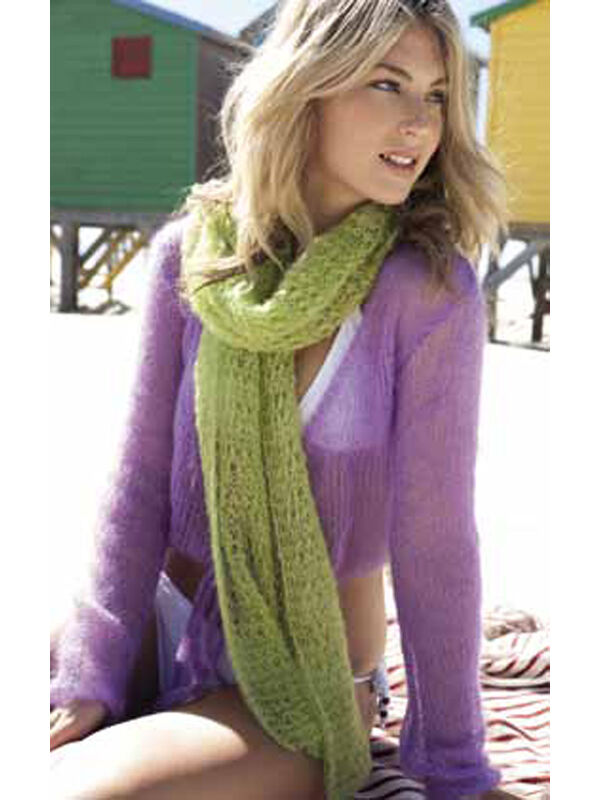 Lana Grossa Wrap Cardigan SILKHAIR