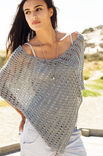 Lana Grossa PONCHO IN LACE PATTERN - Secondo Big