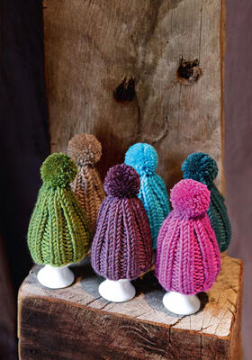 Egg Cozies BINGO uni + BINGO melange  from Lana Grossa