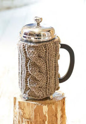 Coffee Pot Cozy MILLE II from Lana Grossa