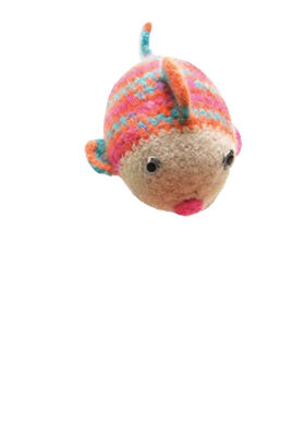 Felt Fish FELTRO print + FELTRO uni from Lana Grossa