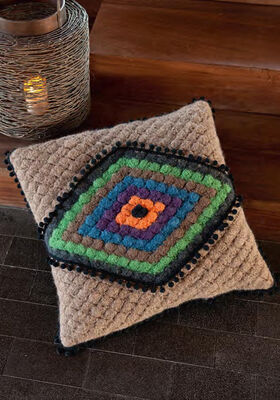 Pillow Cover FELTRO uni from Lana Grossa