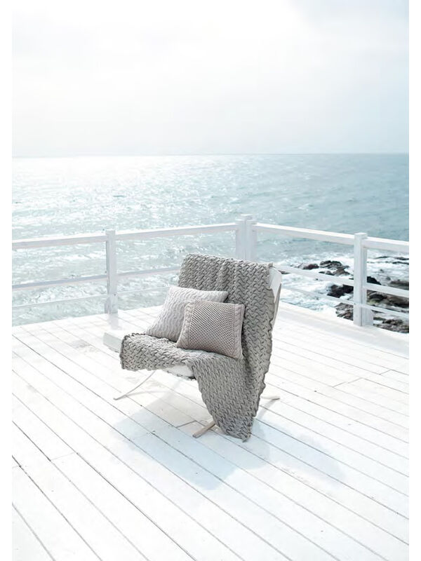 Lana Grossa Cable Throw ORGANICO
