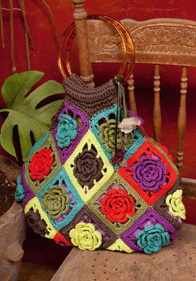 Flower Satchel ORGANICO from Lana Grossa