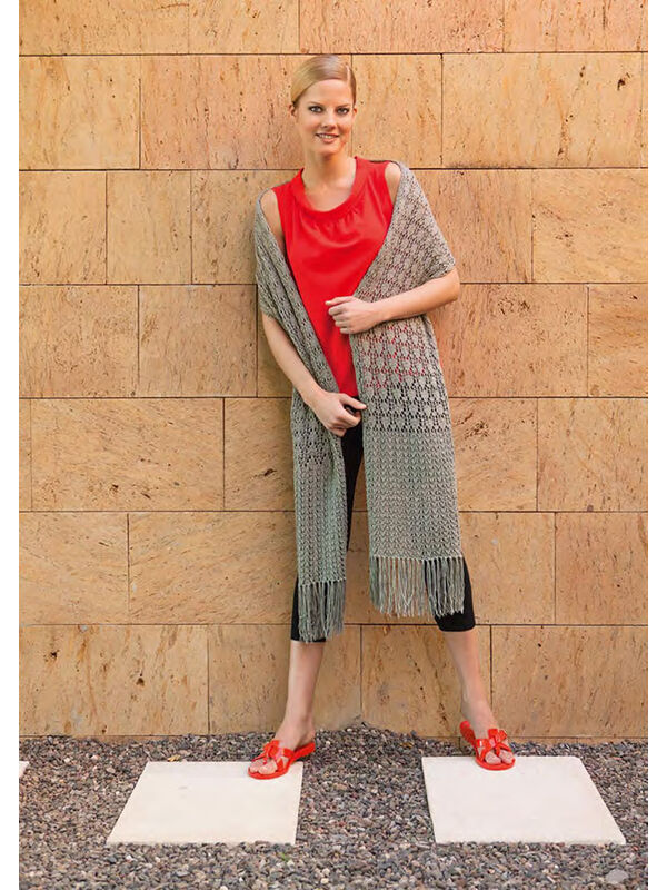 Lana Grossa WRAP IN LACE PATTERN Linarte