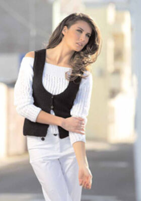 Vest LINARTE from Lana Grossa
