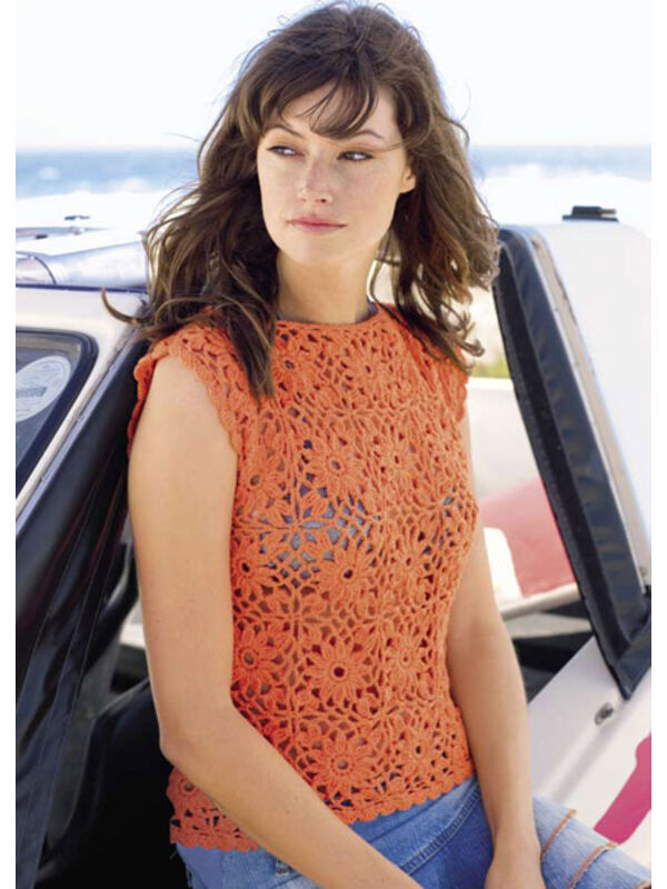 Lana Grossa Crochet Top ELASTICO