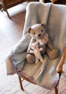 Knit Teddy COOL WOOL big from Lana Grossa