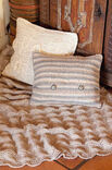 Lana Grossa Afghan in Ripple Pattern ALTA MODA ALPACA