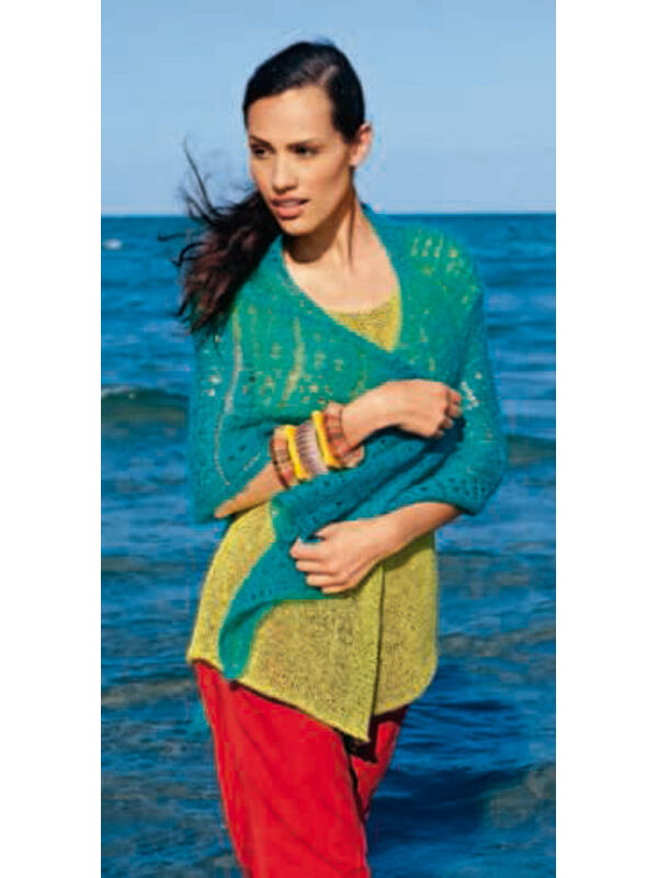 Lana Grossa TRIANGULAR SHAWL Silkhair
