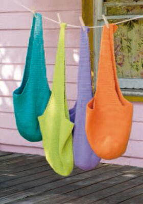 CROCHET BAG Organico from Lana Grossa