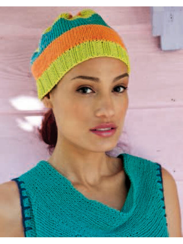 Lana Grossa STRIPED HAT Organico