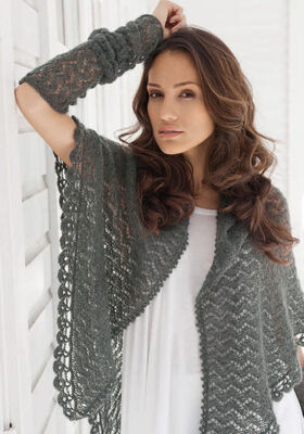 WRIST WARMERS Silkhair from Lana Grossa