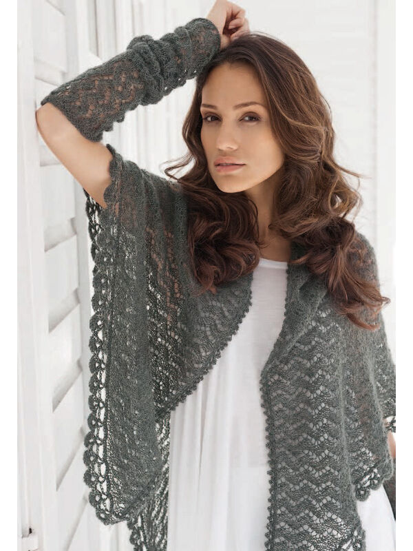 Lana Grossa TRIANGULAR SHAWL Silkhair