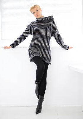 Striped Sweater ALTA MODA ALPACA from Lana Grossa