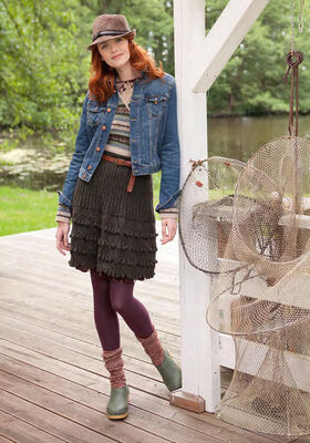 Skirt ALTA MODA ALPACA from Lana Grossa