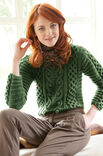 Lana Grossa Aran Sweater ALTA MODA ALPACA