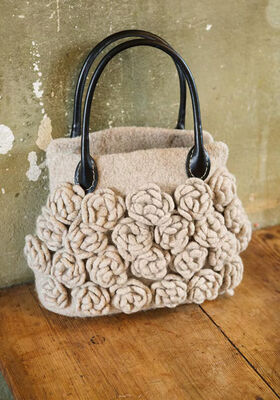 FELTED BAG Feltro from Lana Grossa