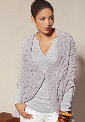 Organico Cape Jacket from Lana Grossa
