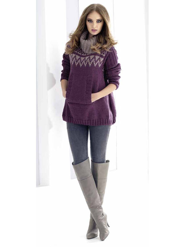 Lana Grossa Bingo Melange Pullover