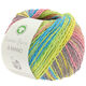 Lana Grossa A MANO (Linea Pura) | 25-turquoise/light green/salmon/umbra/green yellow