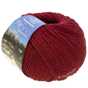 Lana Grossa ALPINA Landhauswolle | 77-wine red