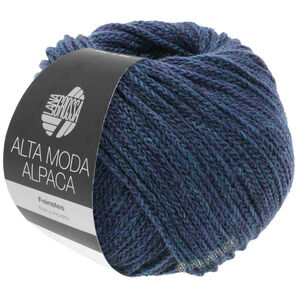 Lana Grossa ALTA MODA ALPACA | 036-petrol/royal mottled