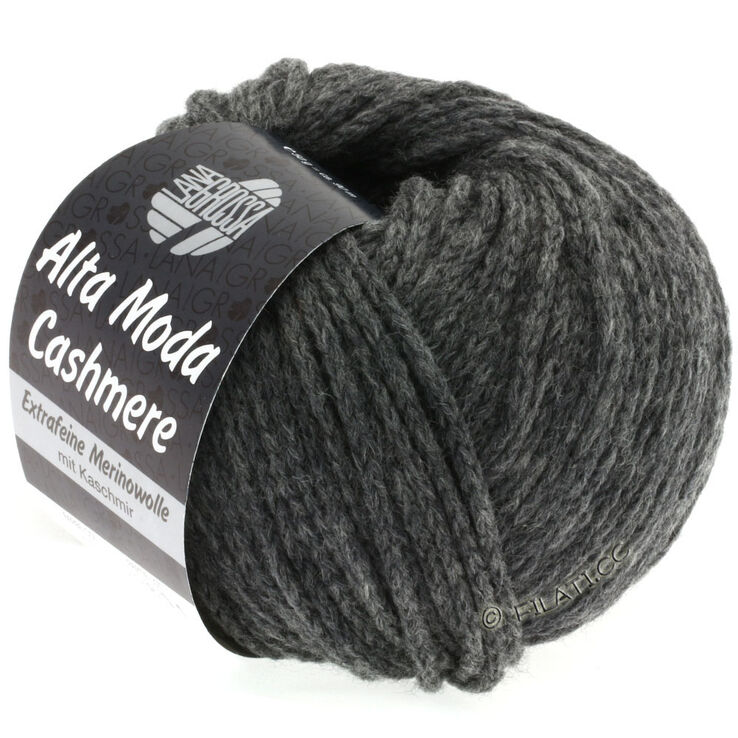 Lana Grossa ALTA MODA CASHMERE | 19-dark gray