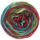 Lana Grossa ALTA MODA COTOLANA Print | 103-petrol/turquoise/mint/gray brown/burgundy/wine red