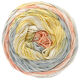 Lana Grossa ARUBA (Linea Pura) | 02-light gray/apricot/yellow