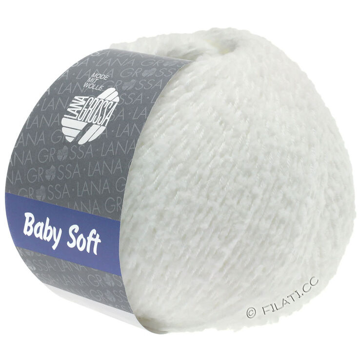 Lana Grossa BABY SOFT | 01-white