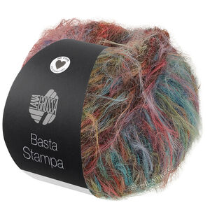 Lana Grossa BASTA STAMPA | 204-yellow/rose/red/mint turquoise/blue