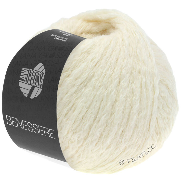 Lana Grossa BENESSERE | 01-raw white