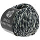 Lana Grossa BINGO Funky Print | 413-white/anthracite/black mottled