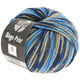 Lana Grossa BINGO Print | 326-azure blue/gray/navy/dark gray