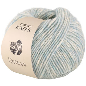 Lana Grossa BOTTONI | 06-pastel turquoise/raw white