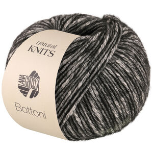 Lana Grossa BOTTONI | 14-anthracite/cream