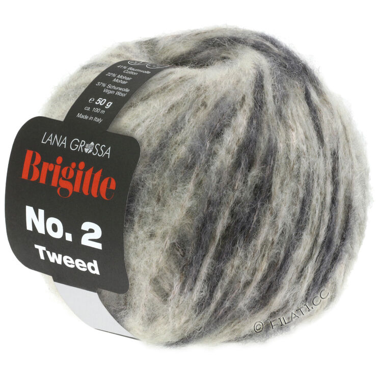 Lana Grossa BRIGITTE NO. 2 Tweed | 101-beige/camel/taupe